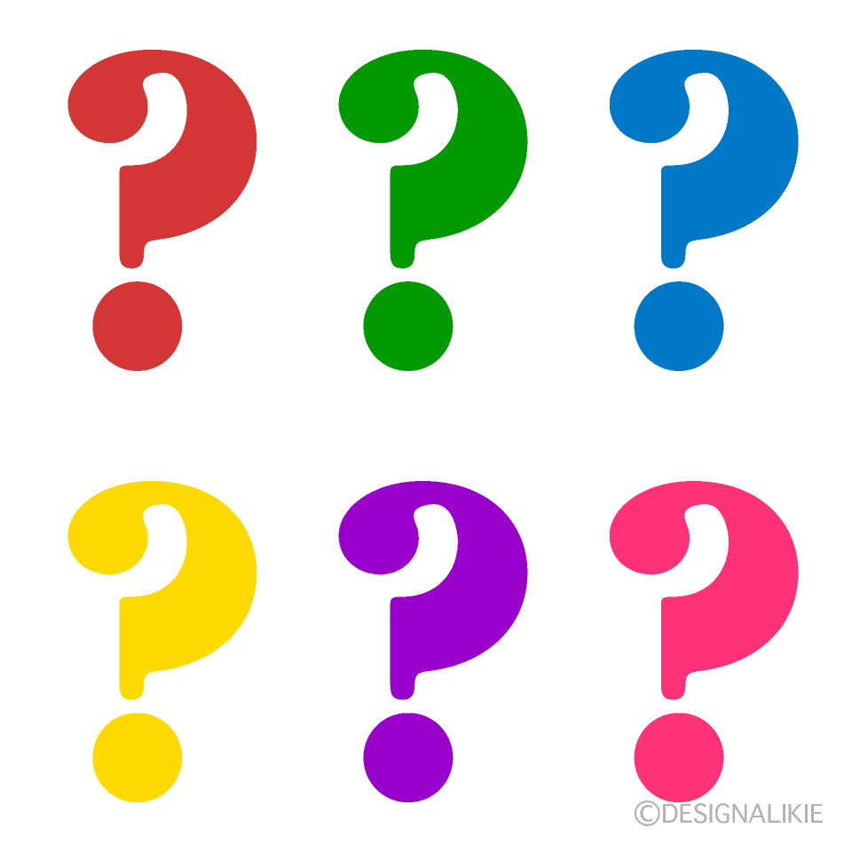 Colorful Question Mark
