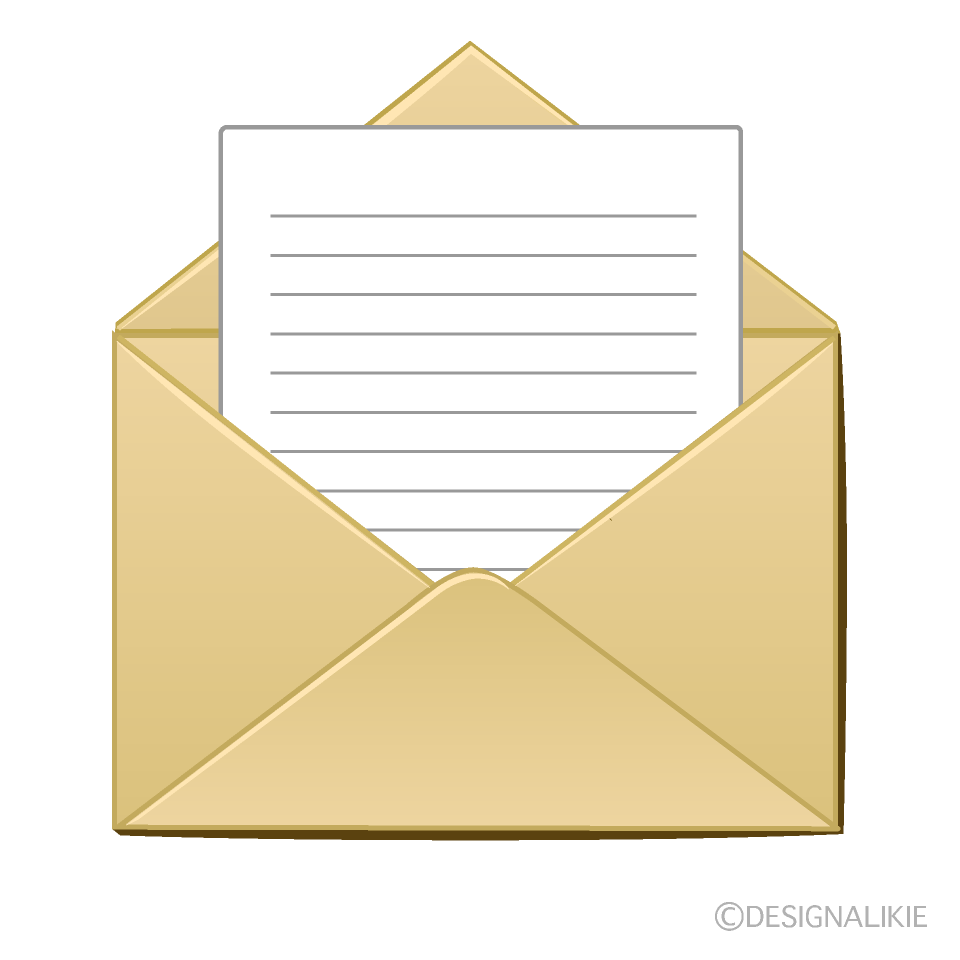 Open Letter Envelope