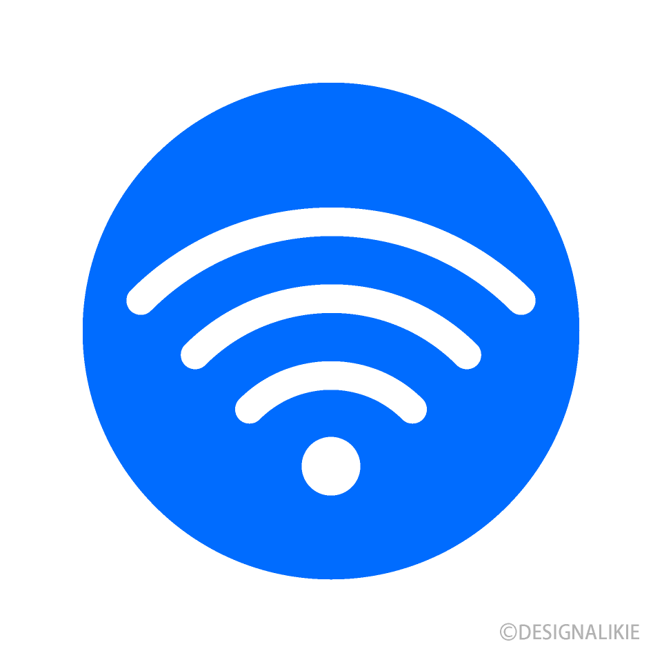 Wifi Blue Circle