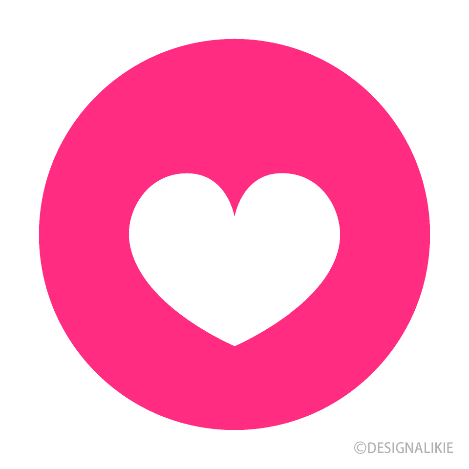 Pink Heart Circle