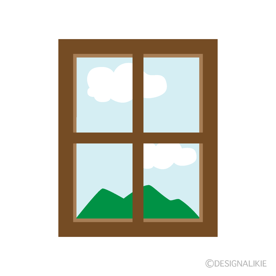 Day Window Clip Art Free PNG Image｜Illustoon