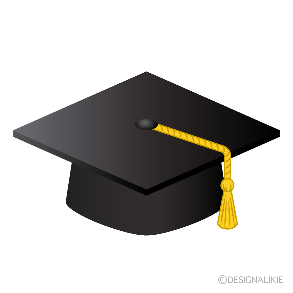 Graduation Cap Clip Art Free PNG Image｜Illustoon
