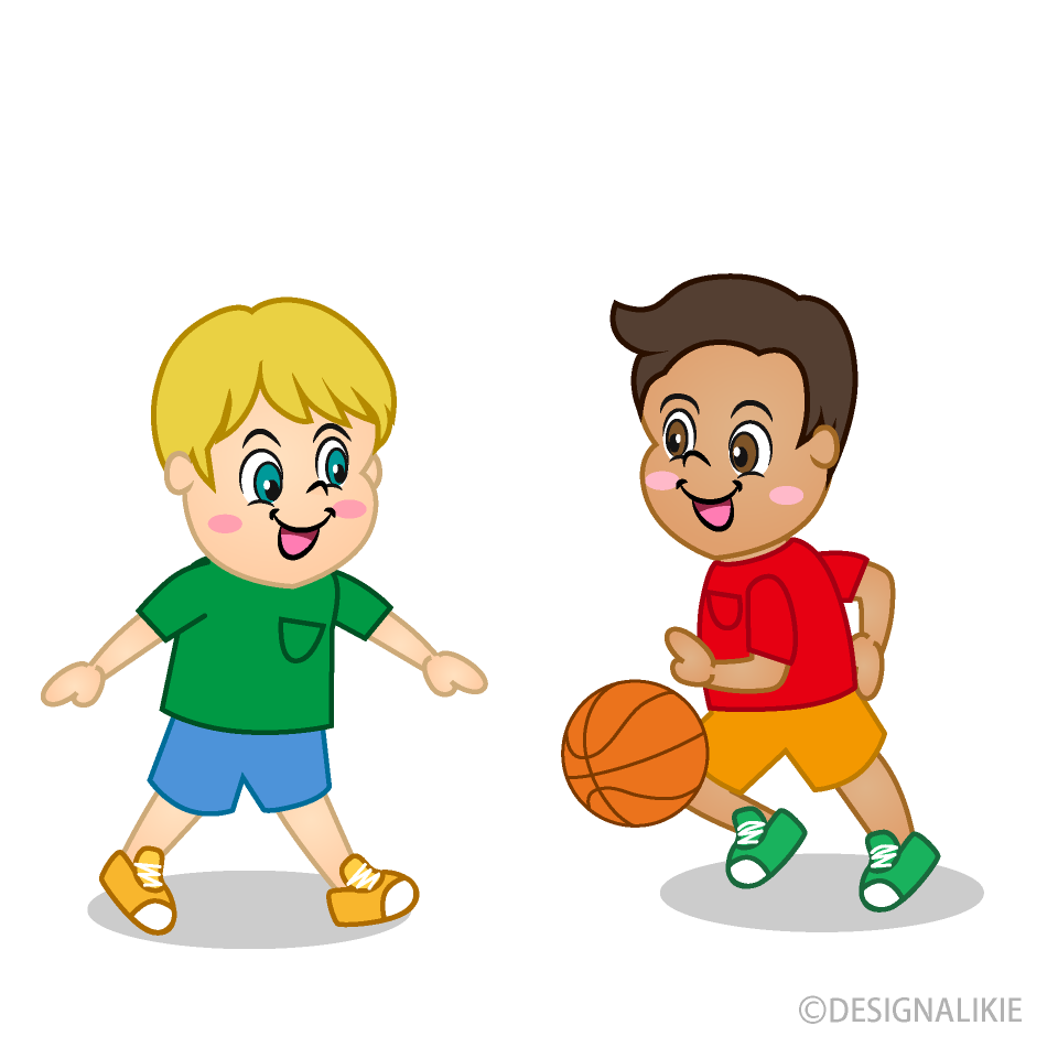 play with friends cartoon