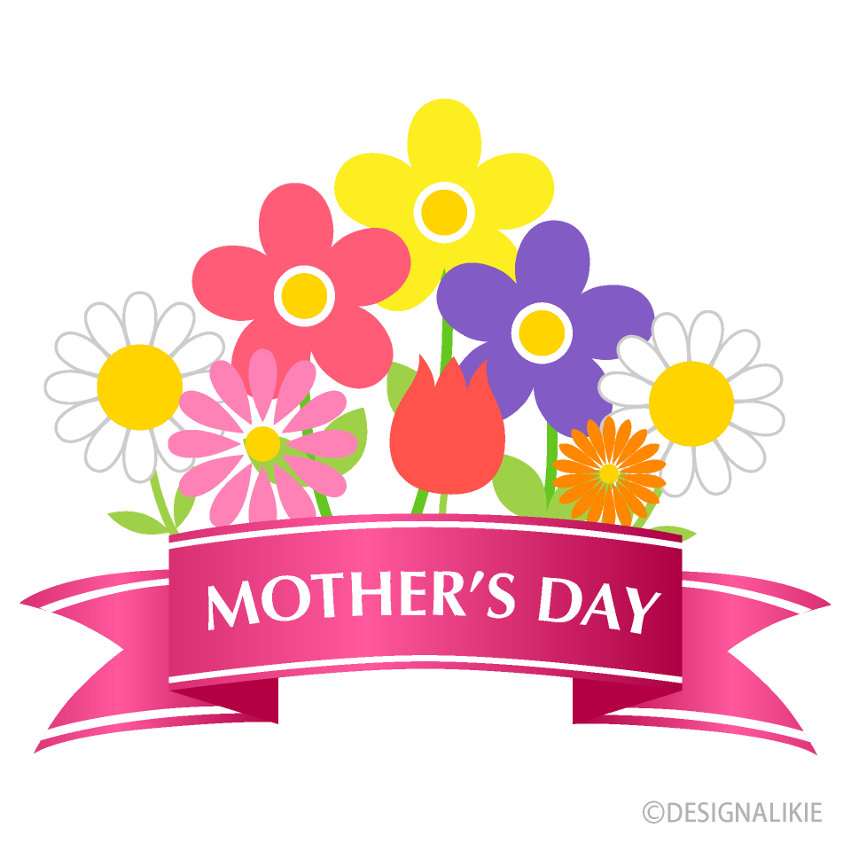 Día de la madre y muchas flores