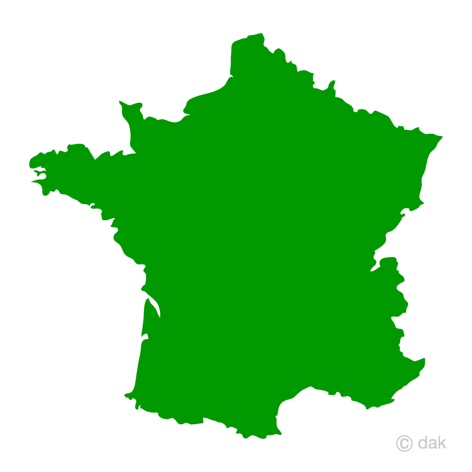 France Map Clip Art Free Png Image｜illustoon