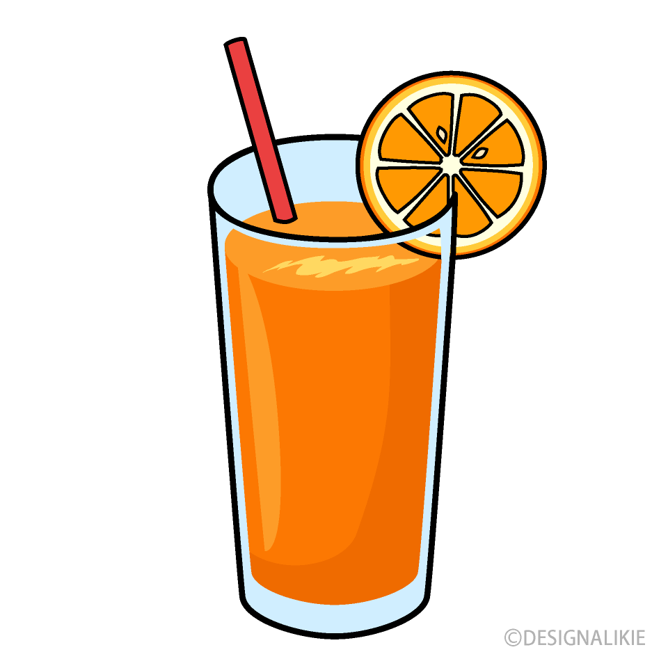 Orange Juice Clip Art Free PNG Image｜Illustoon