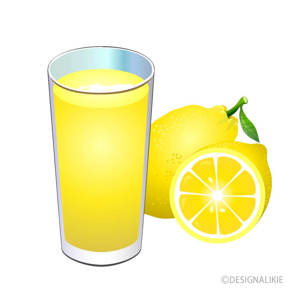 Lemon Juice Clip Art Free PNG Image｜Illustoon