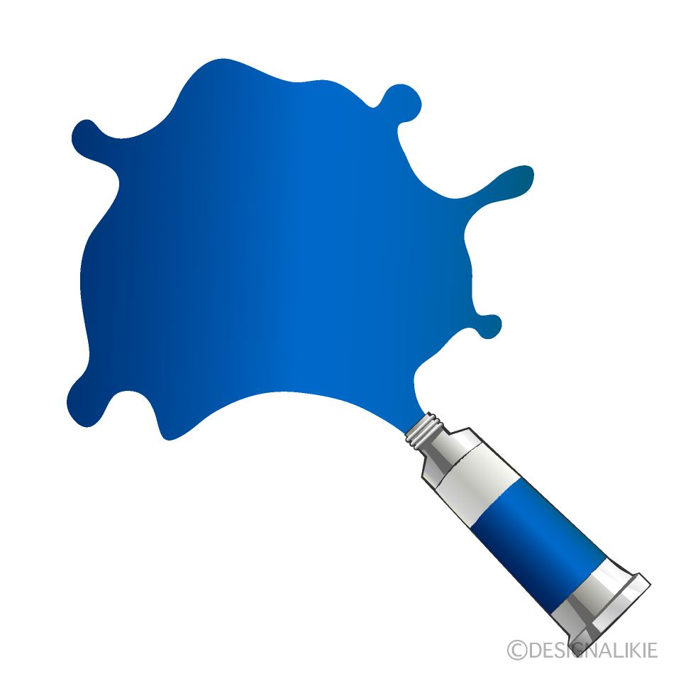 Blue Paints Ink