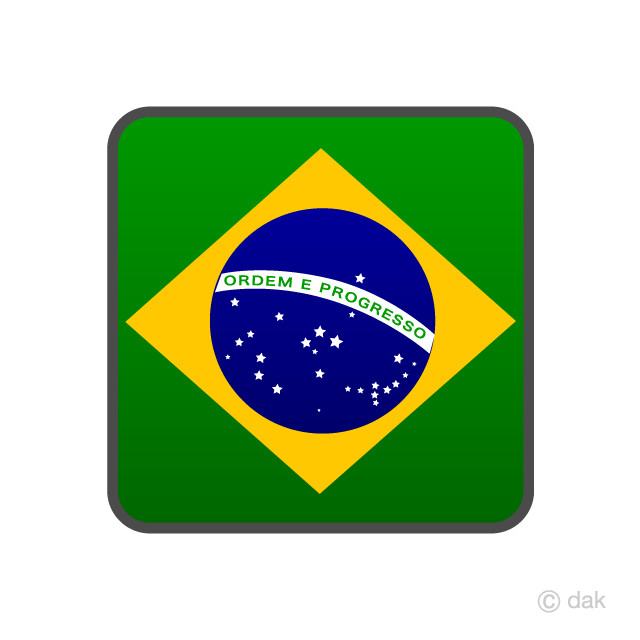 Icono de la bandera de Brasil