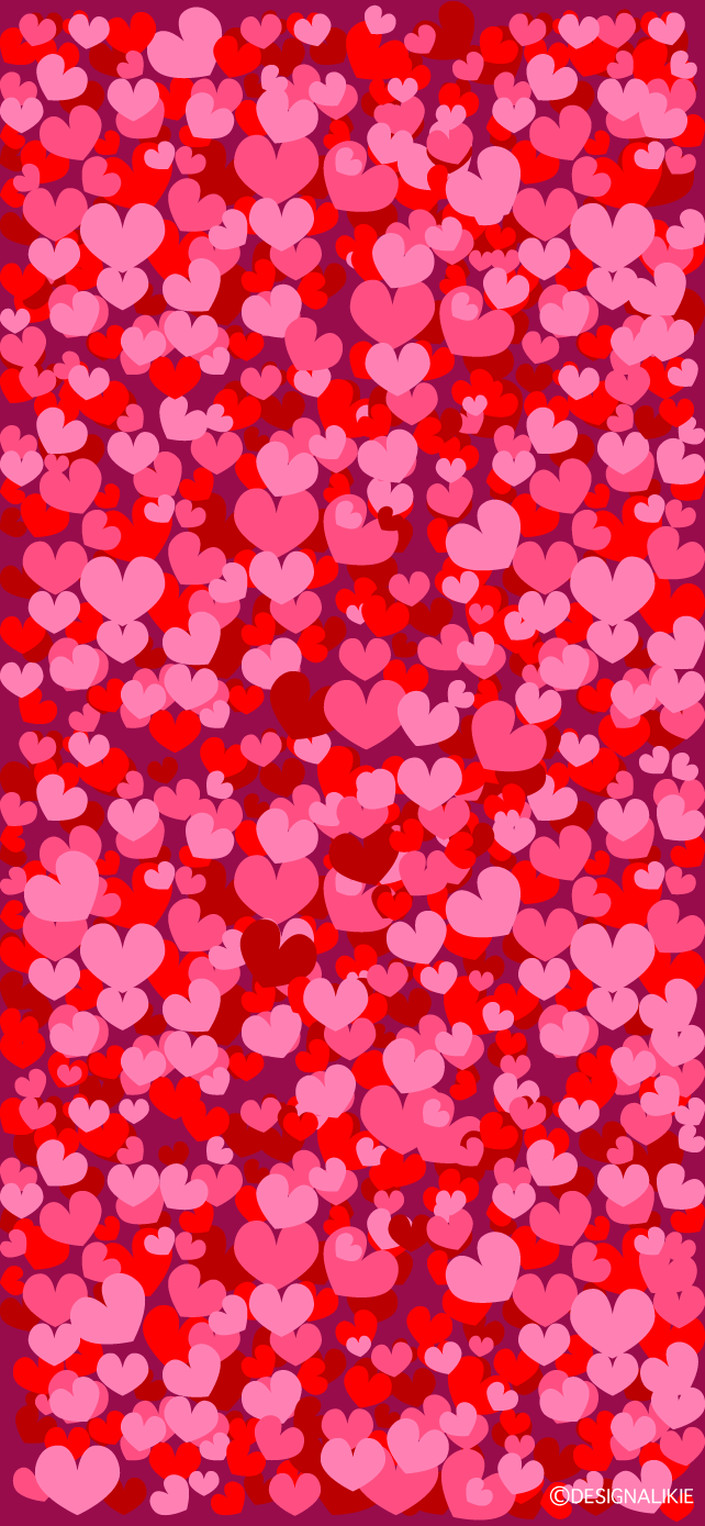 Red Heart Wallpaper For Iphone Free Png Image Illustoon