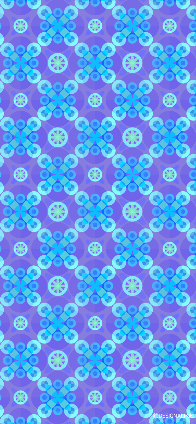 Blue Japanese Pattern