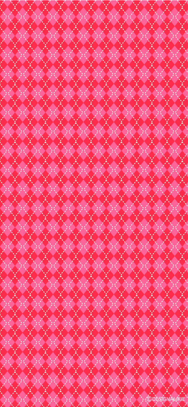 Pink Argyle Pattern
