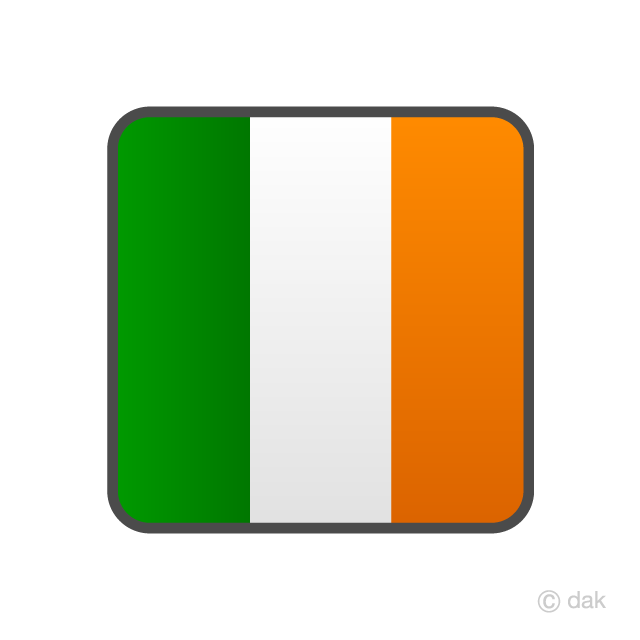 Icono de la bandera de Irlanda
