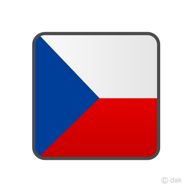 Icono de la bandera checa