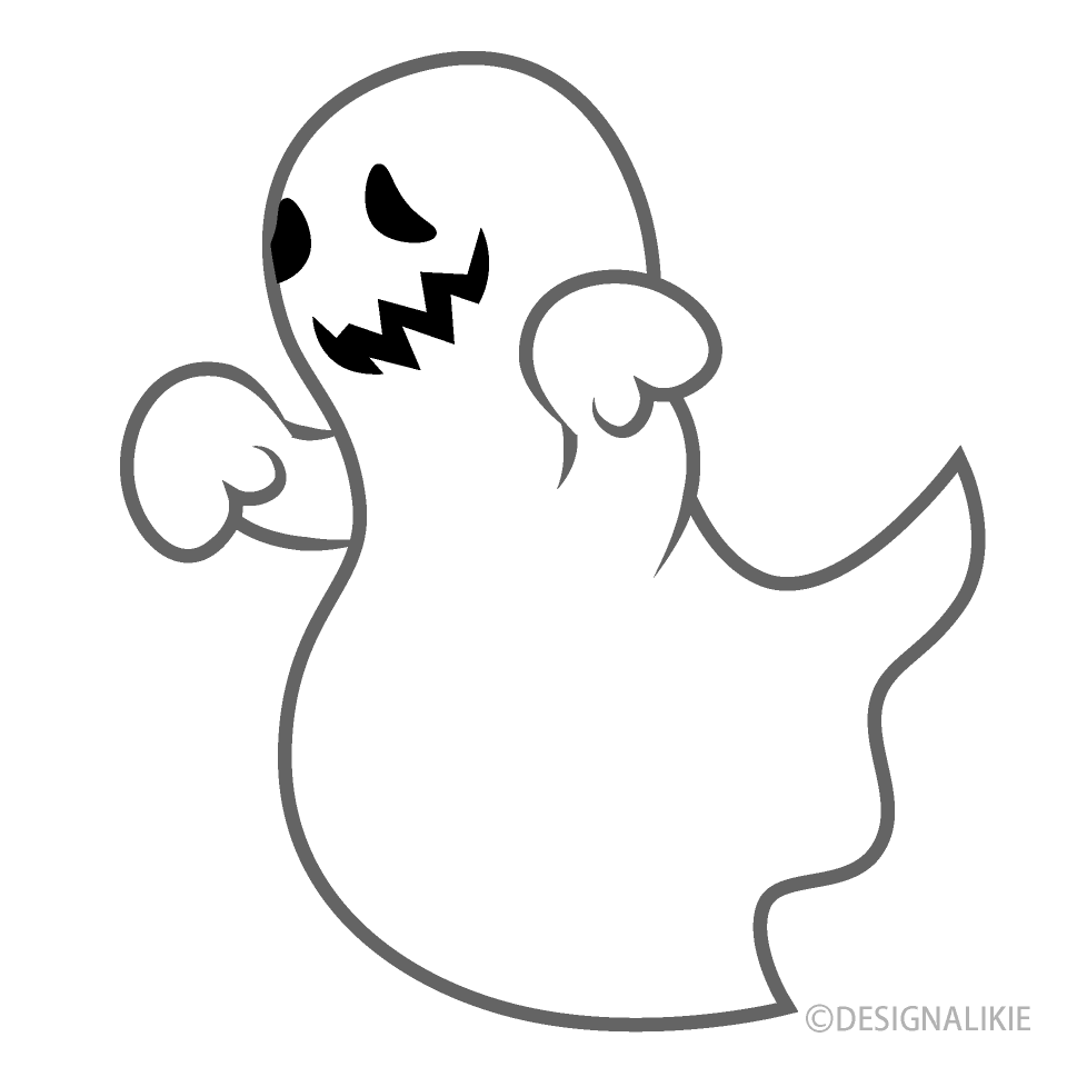 Hovering Scary Ghost