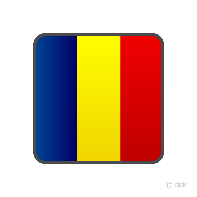 Icono de la bandera de Rumania