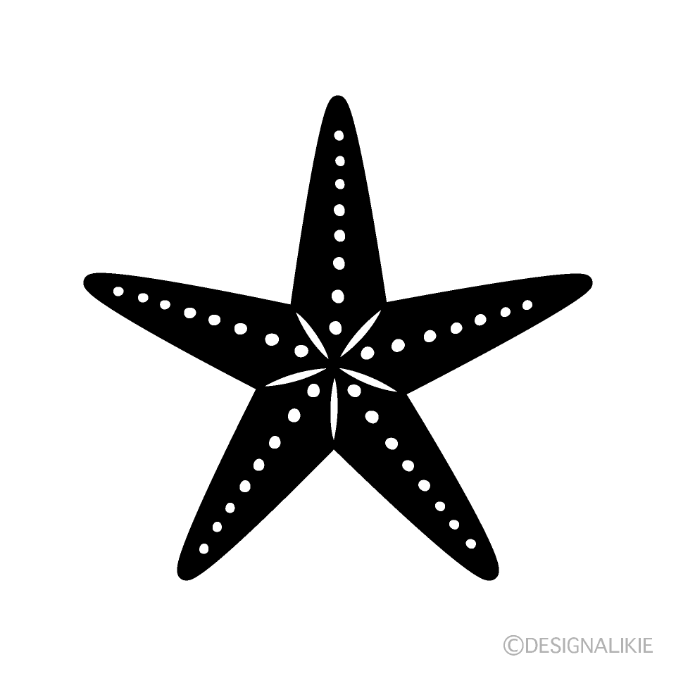 Silueta de Estrella de Mar