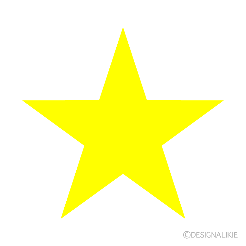 Sharp Yellow Star
