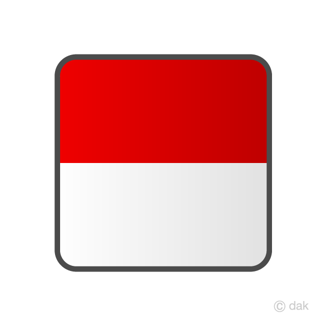 Icono de la bandera de Indonesia