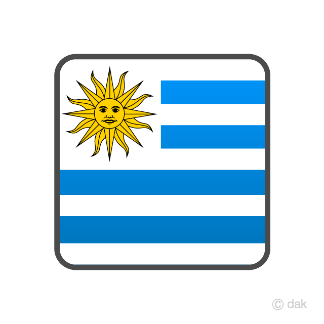 Icono de la bandera de Uruguay