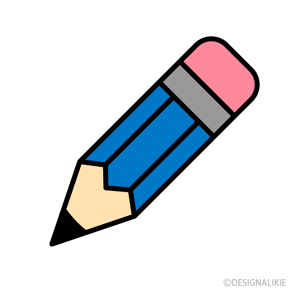 Short Blue Pencil