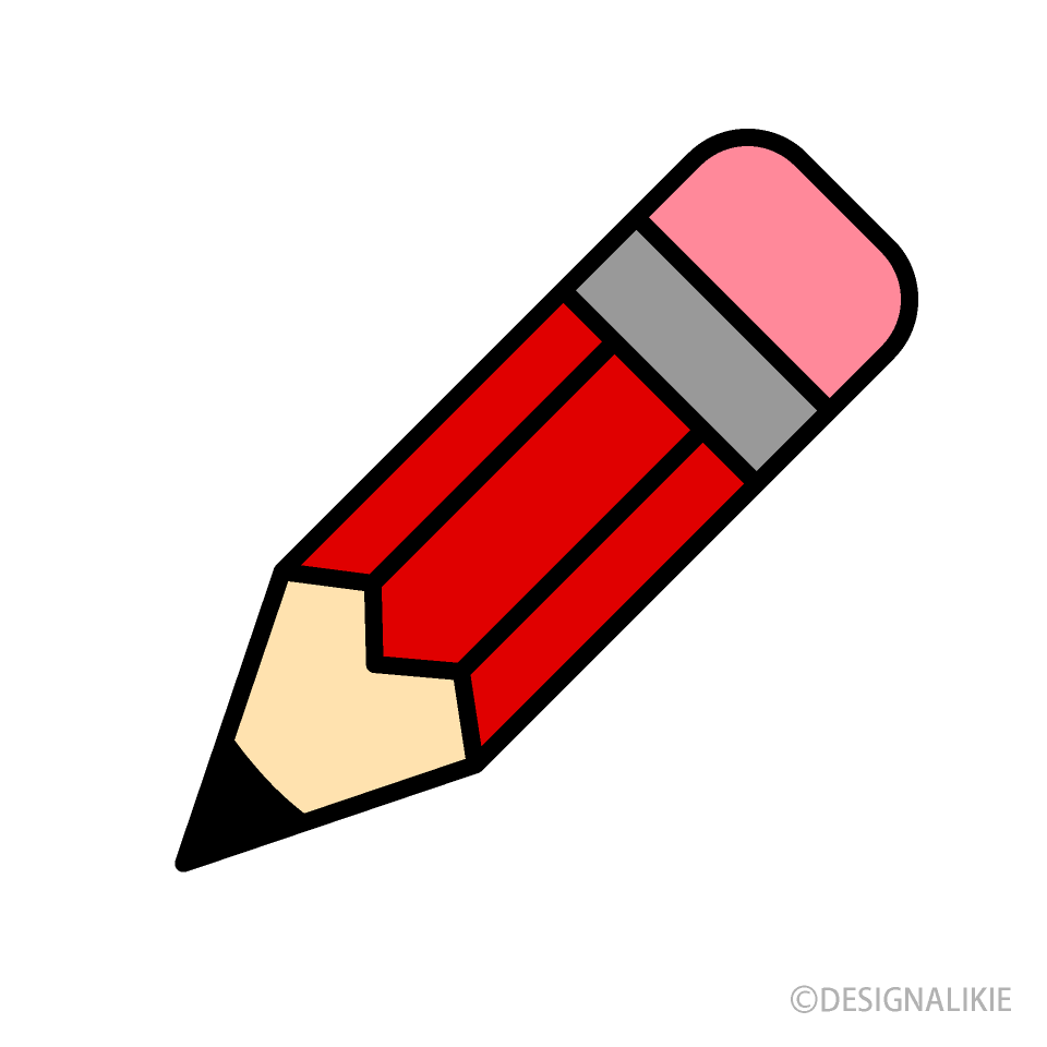 Short Red Pencil