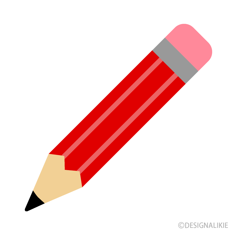 Cute Red Pencil