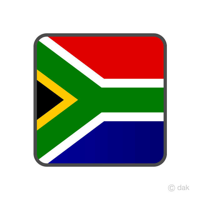 Icono de la bandera de Sudáfrica