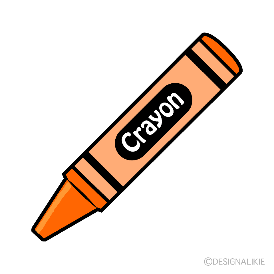 Crayón Naranja
