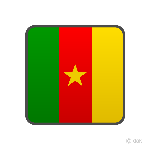 Icono de la bandera de Camerún