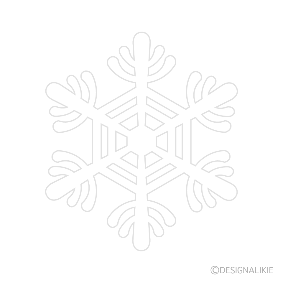 White Snowflake 3