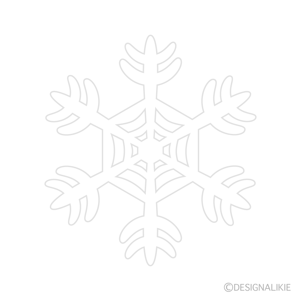 White Snowflake 4