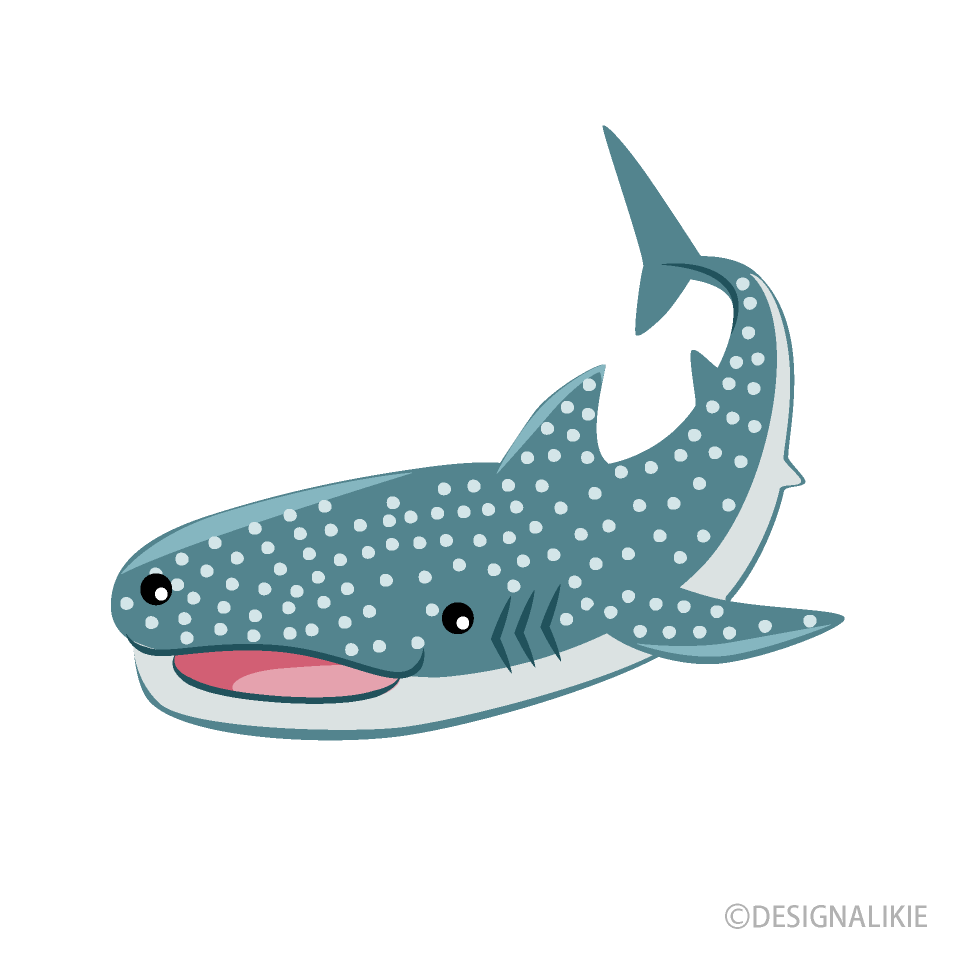 Stock Art Drawing of a Whale Shark