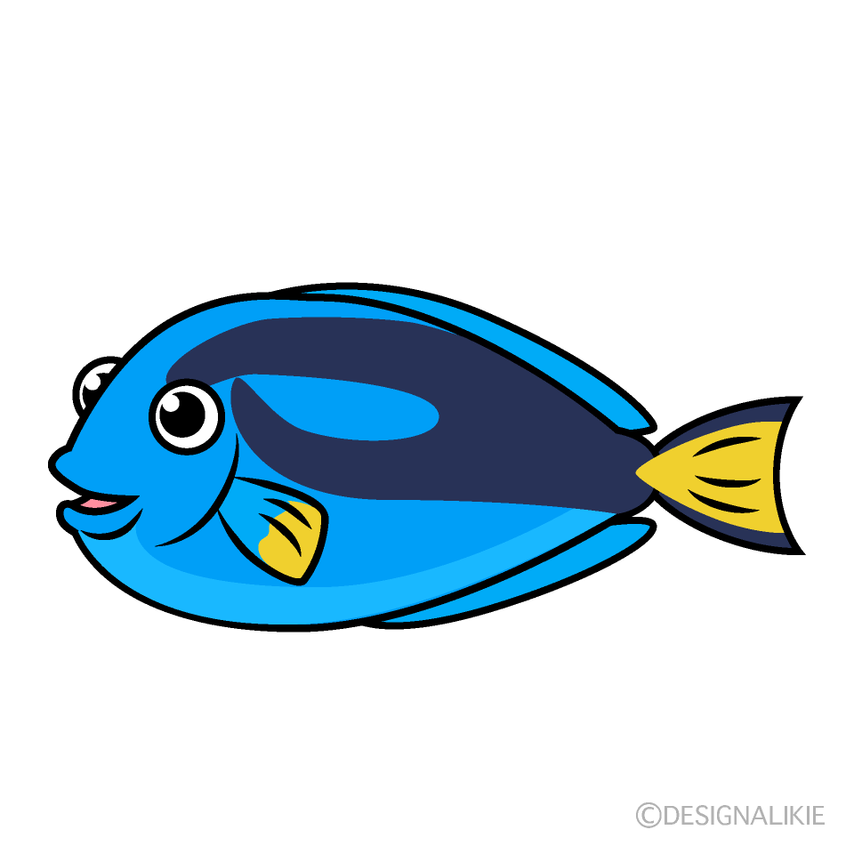 Tropical Fish Cartoon Free PNG Image｜Illustoon