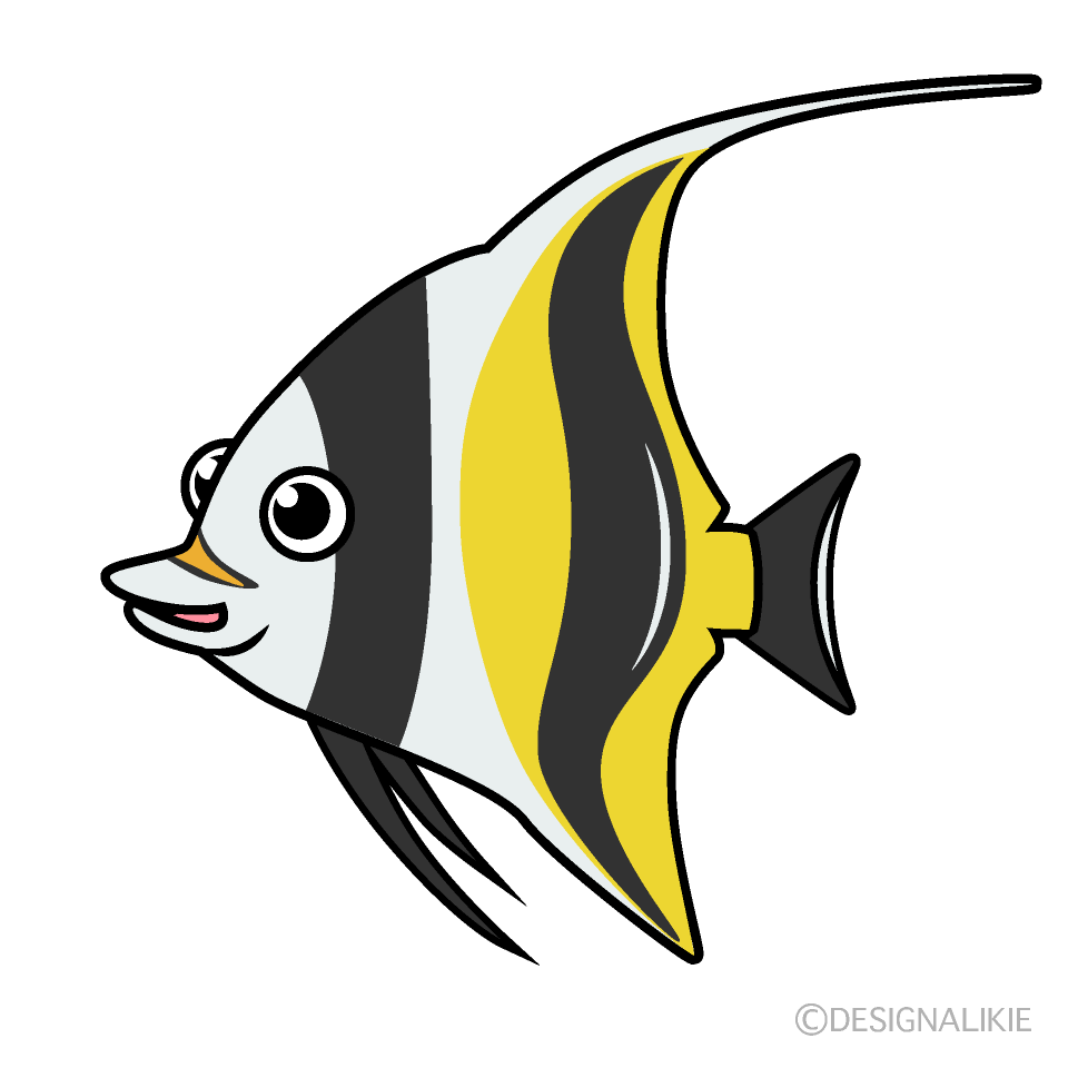 Tropical Fish Cartoon Free PNG Image｜Illustoon