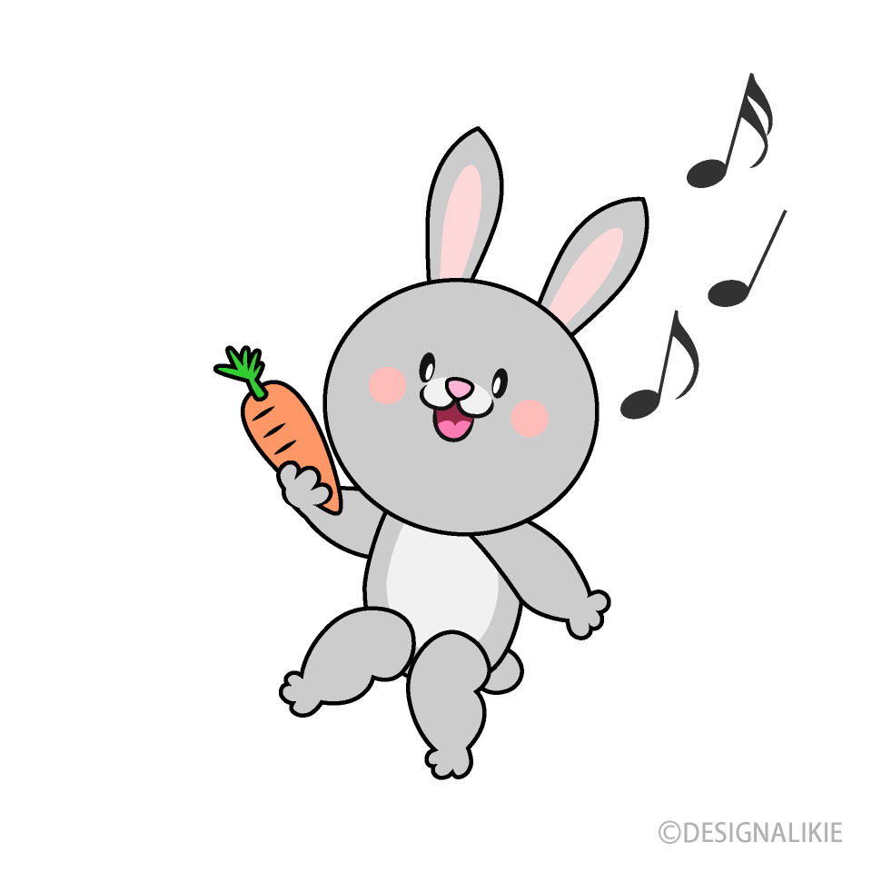Dancing Rabbit with Carrot