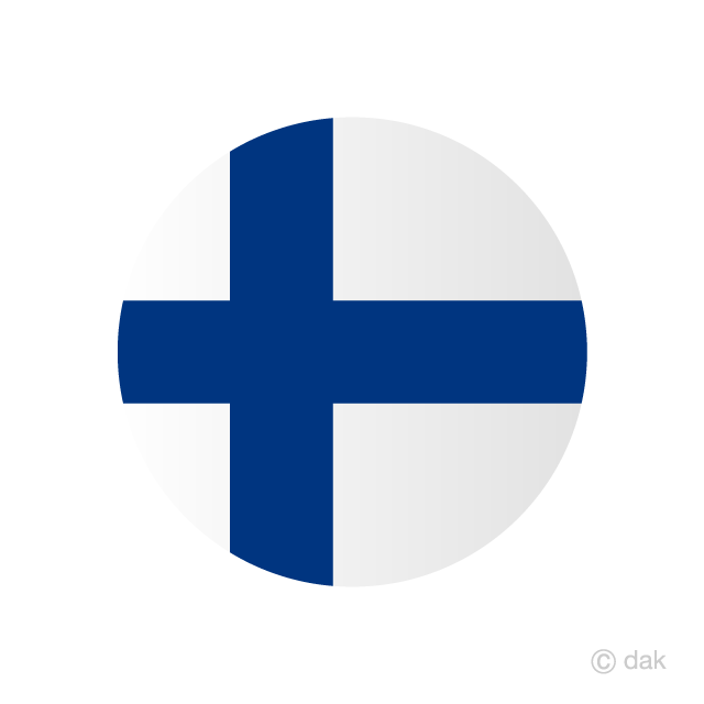 Bandera del círculo de Finlandia