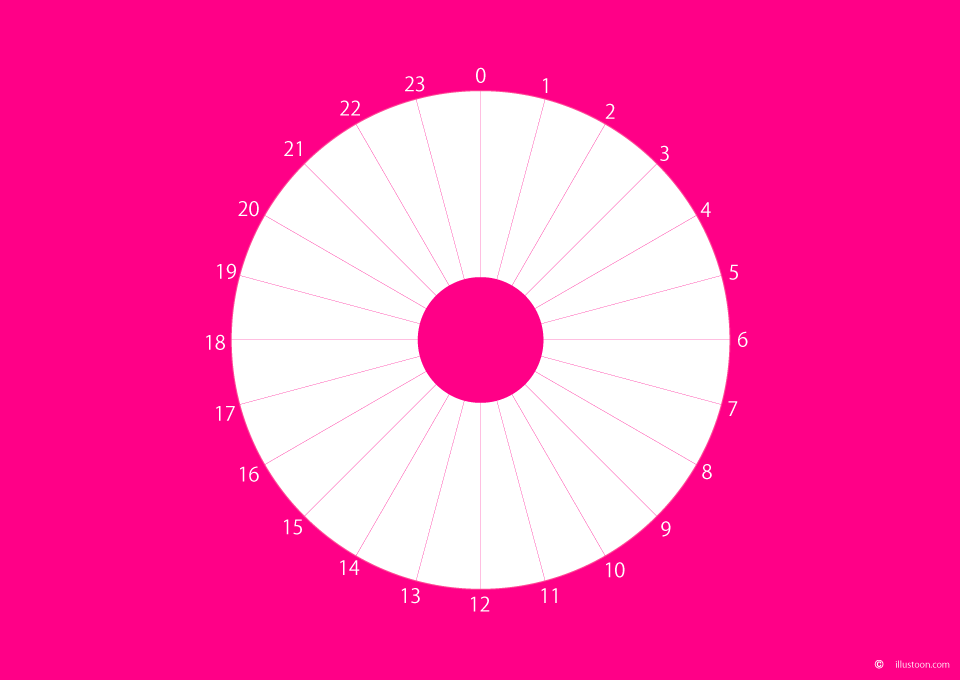 Pink 24 Hours Schedule