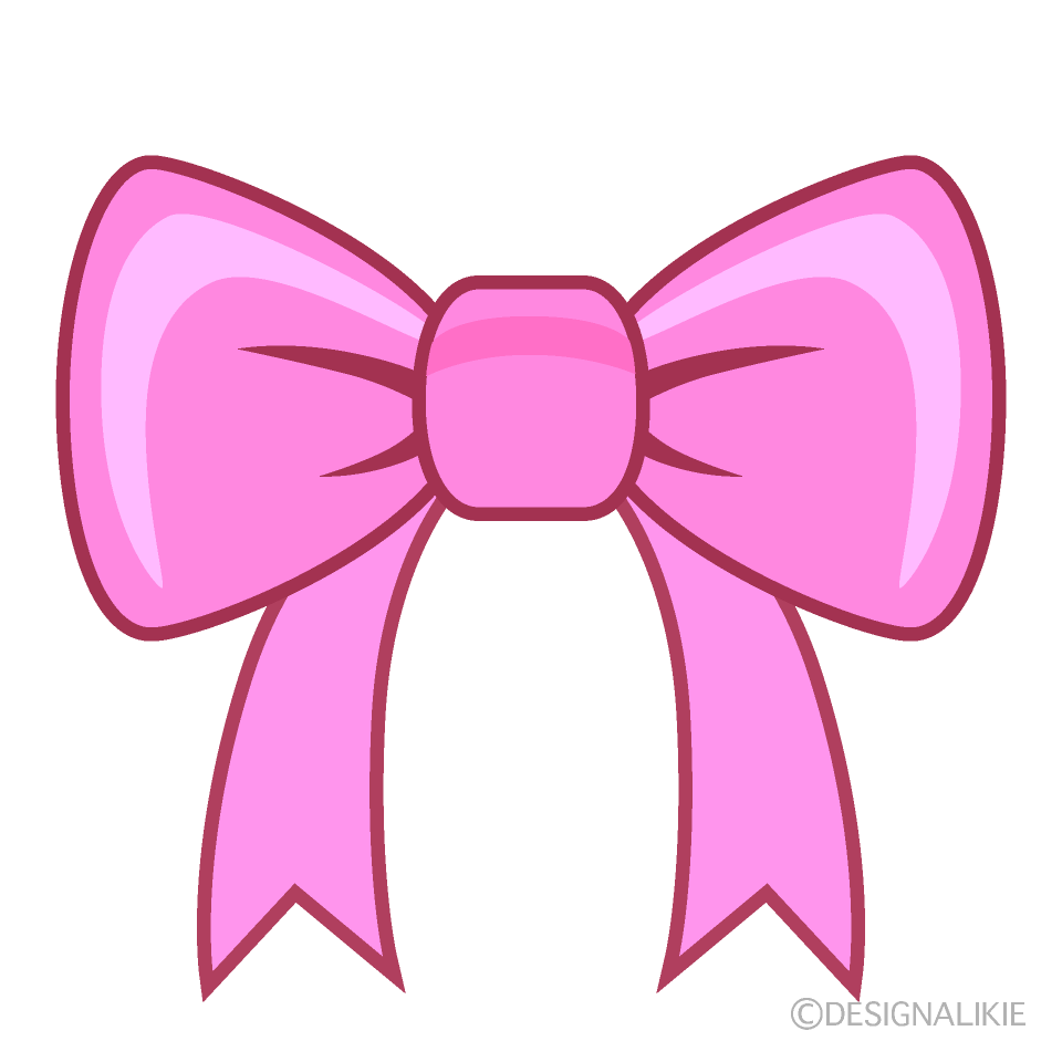 pink bow tie clipart