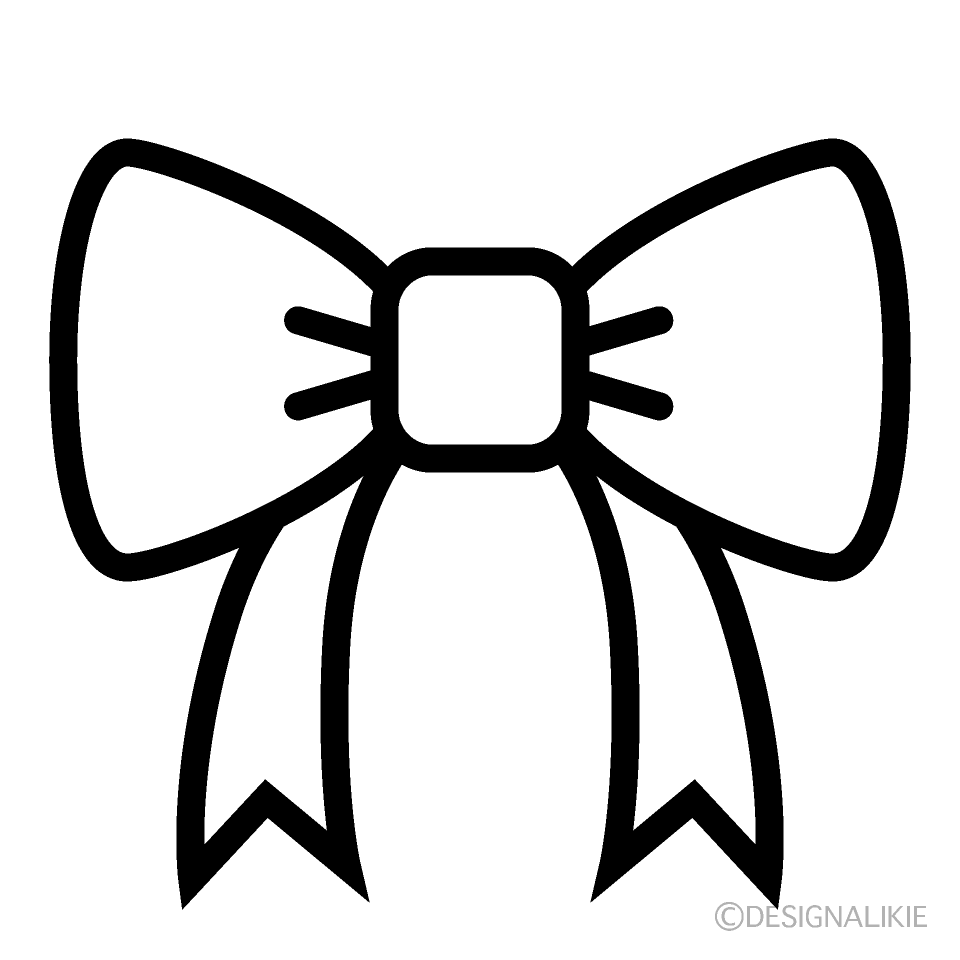 Bold Bow Black and White