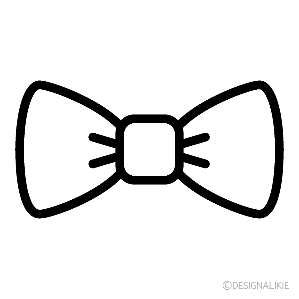 Bold Bow Tie Black and White