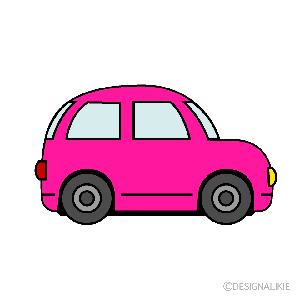 Carro rosa lindo