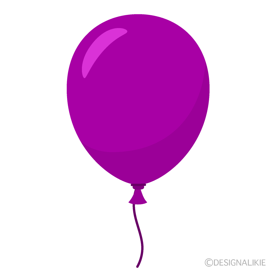 Simple Purple Balloon