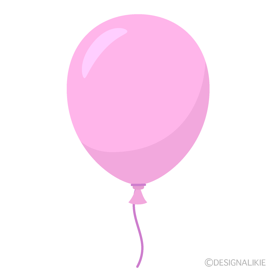 Simple Light Pink Balloon