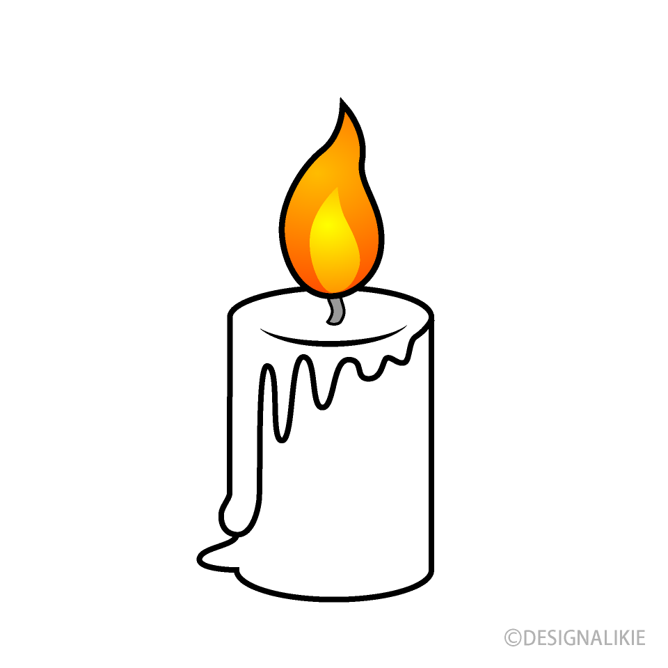 Simple Thick Candle