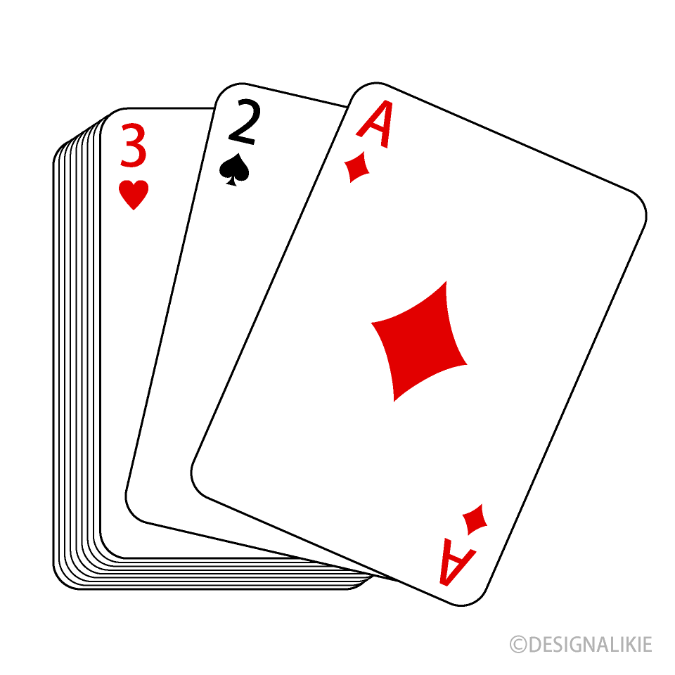 Playing Cards Clip Art Free PNG Image｜Illustoon