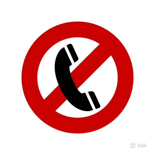 No Phone Sign