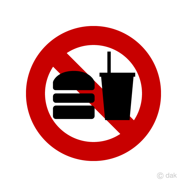 No hay señales de comer y beber