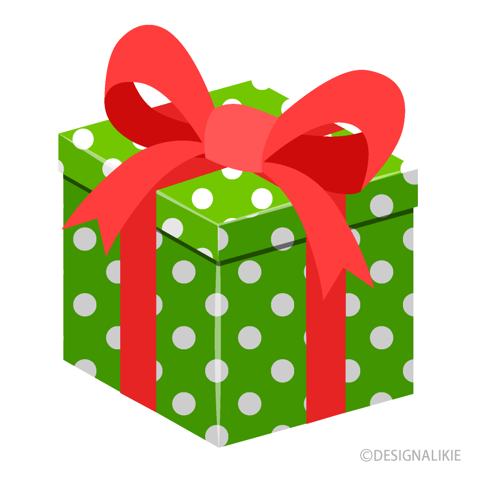 Green Dot Gift Box
