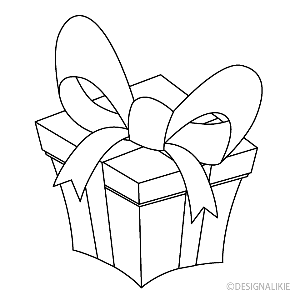 Black And White Gift Box Clipart PNG, Vector, PSD, and Clipart With  Transparent Background for Free Download | Pngtree